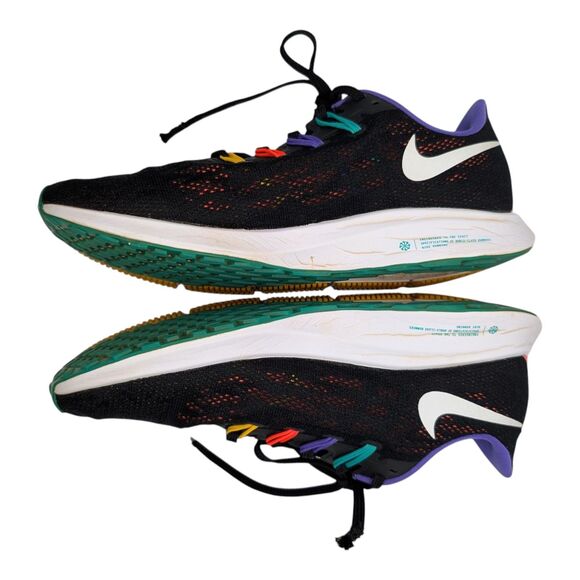 Nike Zoom Pegasus 36 Running Shoe Womens 8 Black Multicolor sneakers athleisure - Picture 6 of 11
